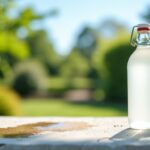 Découvrez comment le vinaigre blanc peut éliminer efficacement le goudron de vos surfaces