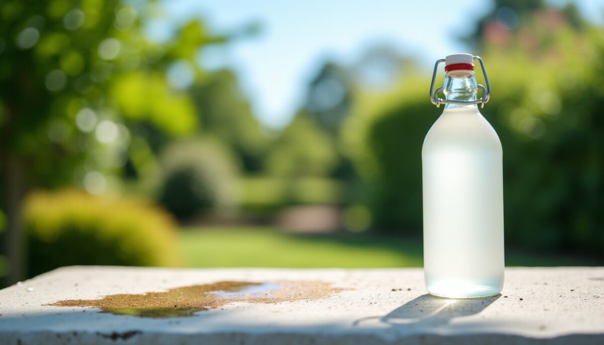 Découvrez comment le vinaigre blanc peut éliminer efficacement le goudron de vos surfaces