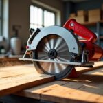 Scie circulaire RaceTools : alliez puissance et précision pour des travaux impeccables