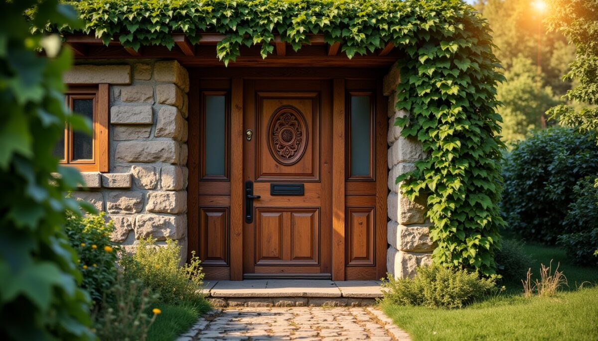 Astuces efficaces pour isoler une porte d'entrée en bois ancienne sans la remplacer
