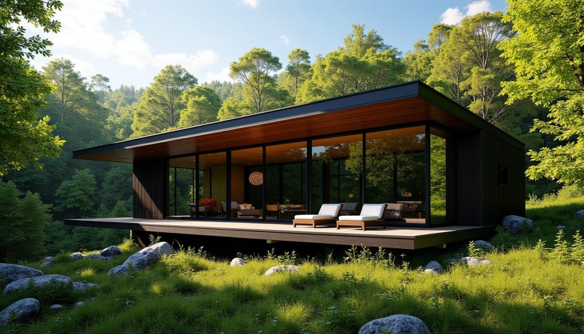 Long Trail House à Stratton : une escapade alliant confort moderne et immersion en pleine nature