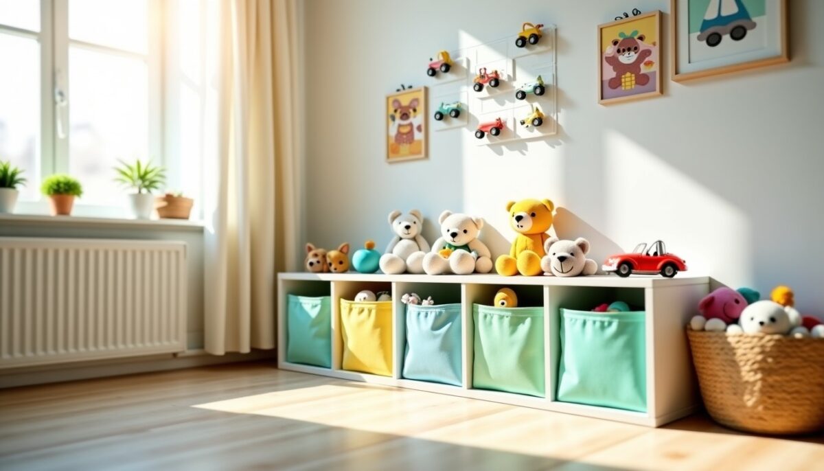 Astuces ingénieuses pour ranger les jouets et optimiser l'espace chez vous